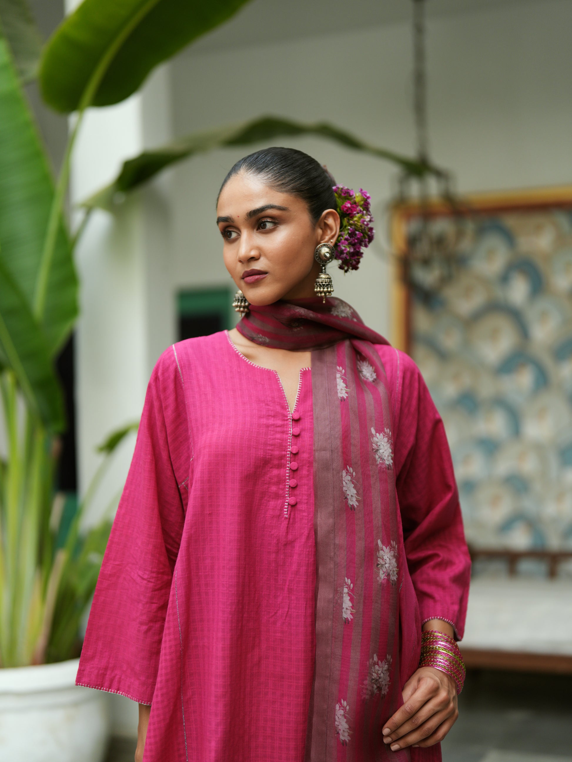 Anvaya Rani Pink Ensemble